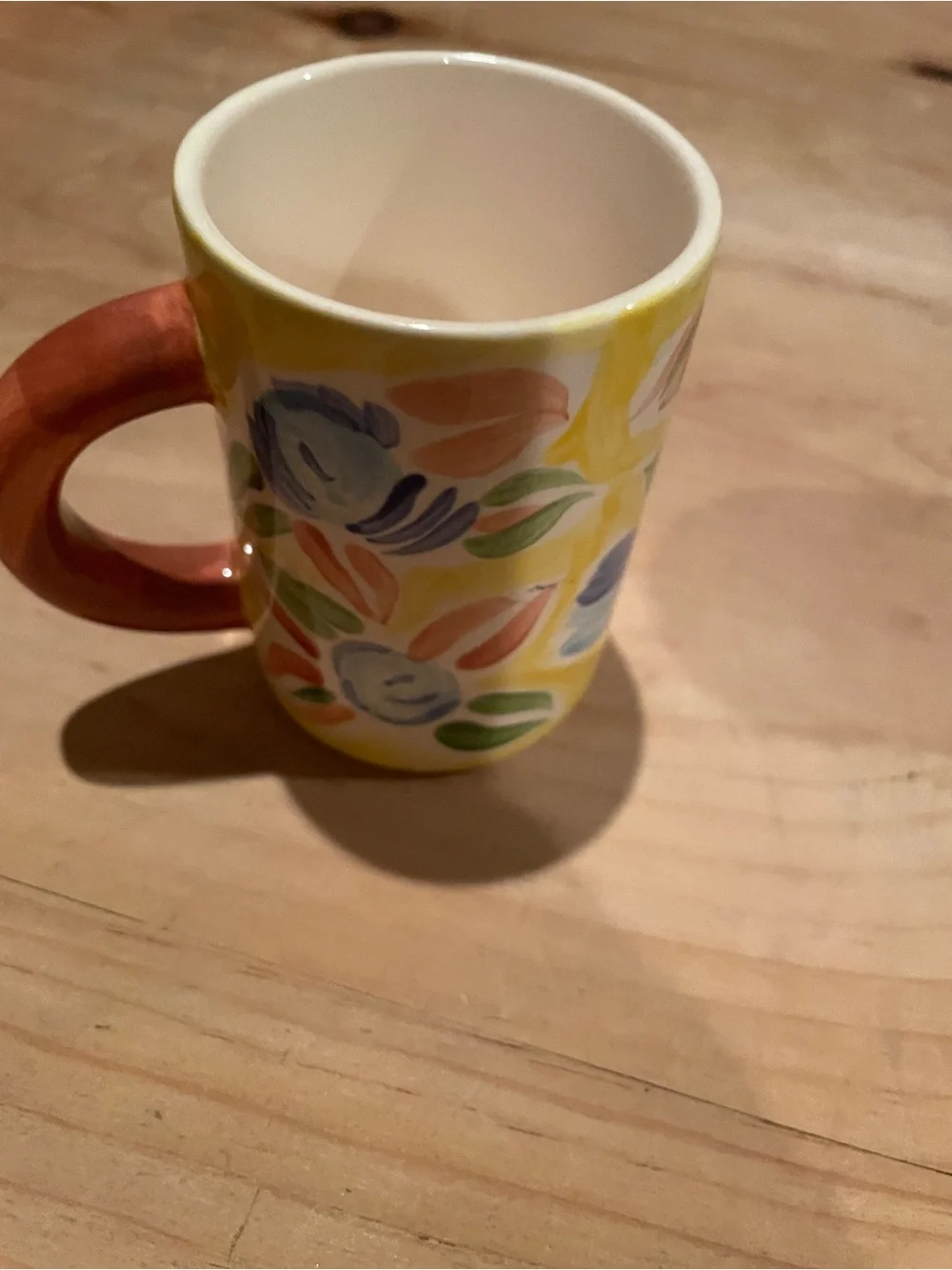 Pier One Creamer mini pitcher tea set ceramic floral shabby chic miniature